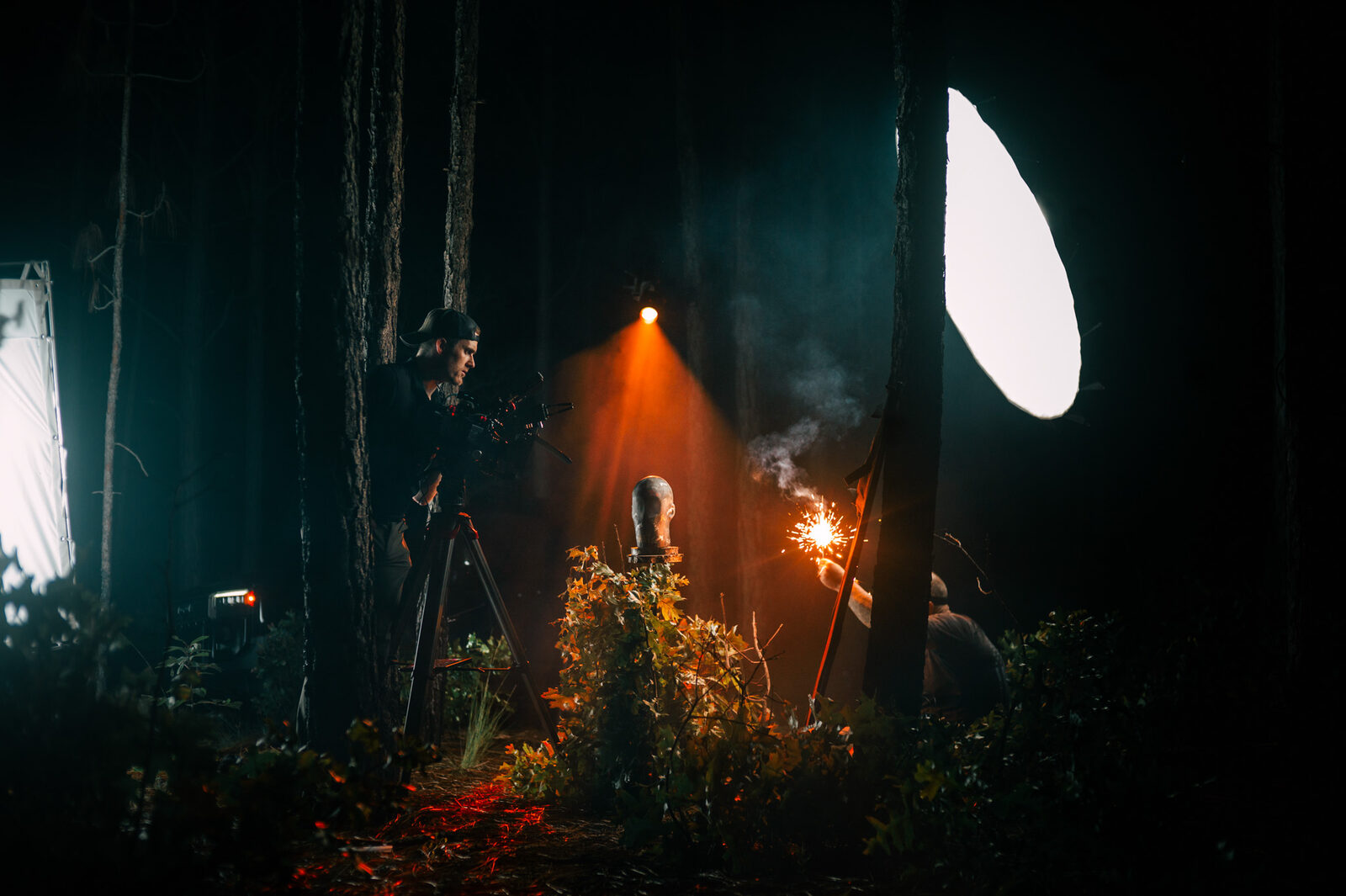 On Set — Night Production — photography by Media Kanon